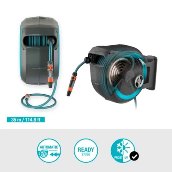 Enrolador Auto de parede RollUp c/mangueira de 35m - Image 3