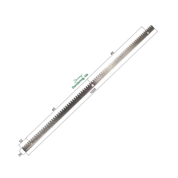 Cremalheira AÇO 30X12