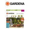 Conjunto inicial para vasos com flores M com automático Gardena c/1 Tubo de ligação 15m e 1 Tubo de alimentação 10m