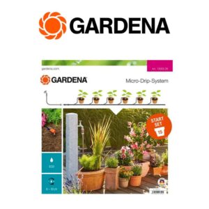 Conjunto inicial para vasos 20m Gardena