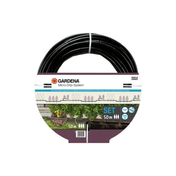 Rega por gotejamento Conjunto para sebes/ arbustos (50 m) Gardena