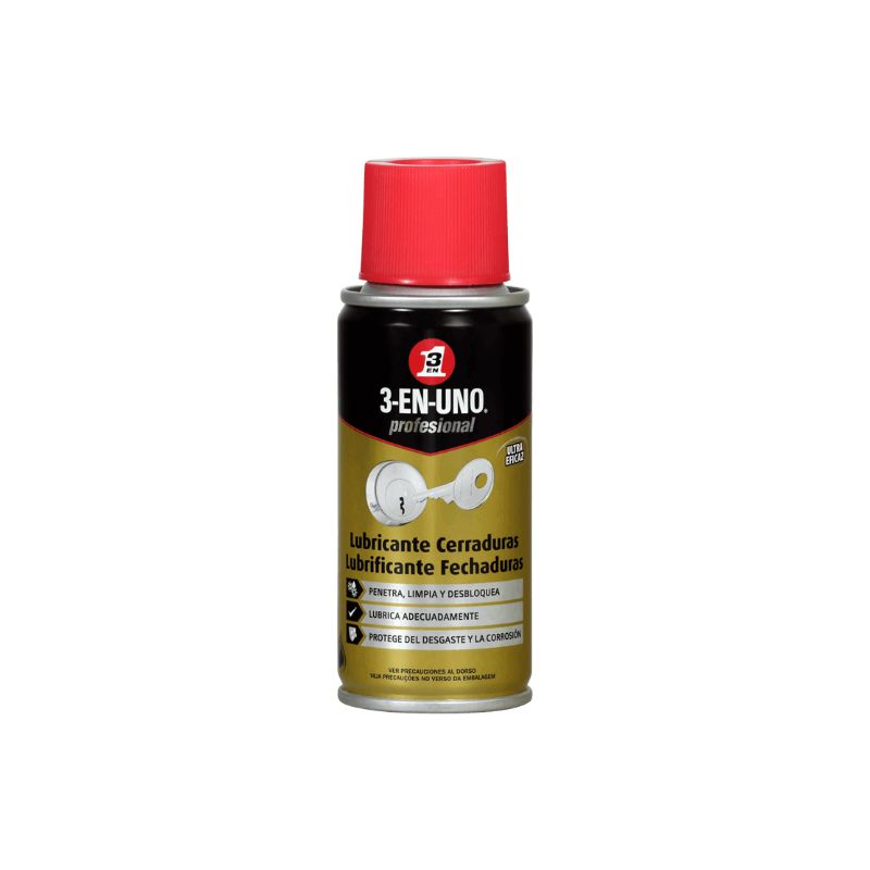 Lubrificante para Fechaduras 100ml 34463 EM 3-EN-USO