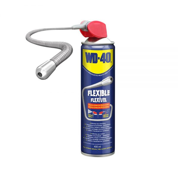 Óleo com tubo flexível WD-40 400ml