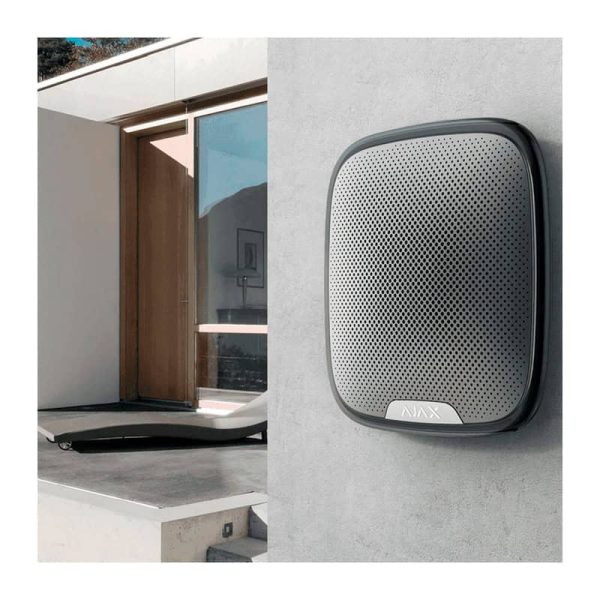 Sirene exterior IP54 StreetSiren Preta Ajax - Image 2