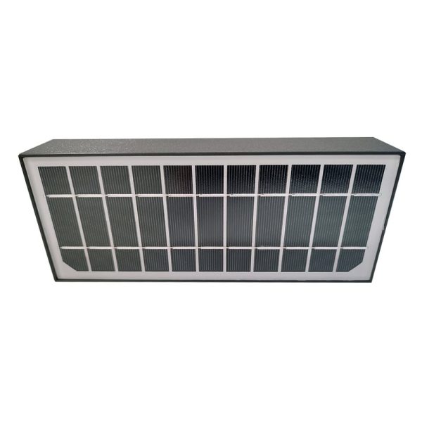 Aplique Solar de parede BIRK 6W 4000K IP65 C/detector movimento Aron - Image 3
