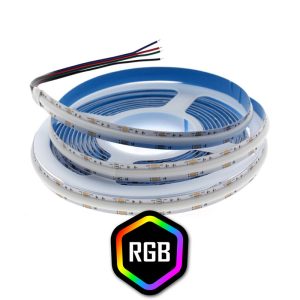 Fita LED Cob Pro 5M IP20 ou IP67 20W RGBW
