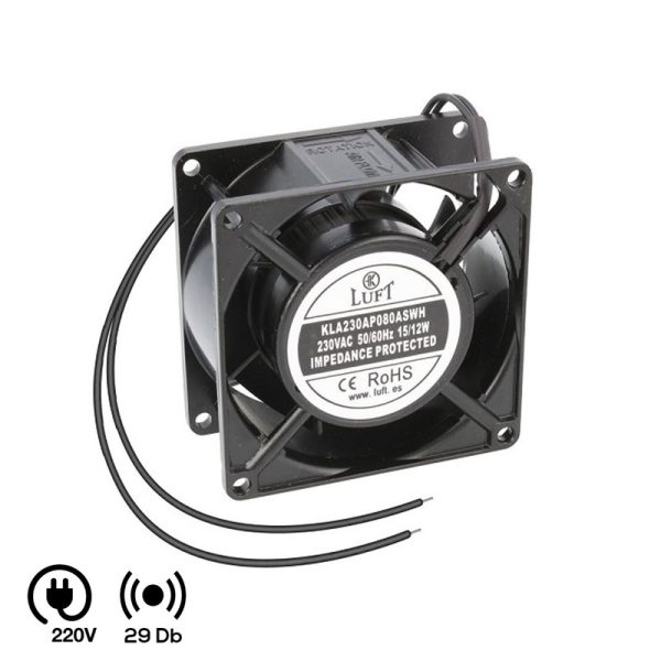Ventilador Quadrado Luft 230Vac