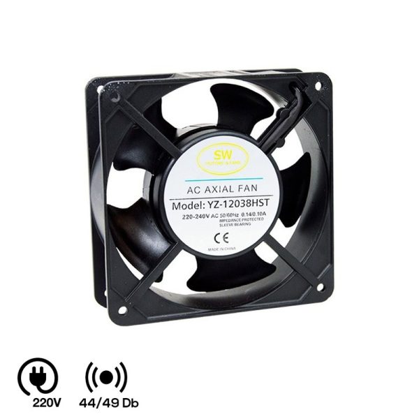 Ventilador Quadrado 220V Motors & Fans 100mm