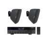 Kit amplificador estéreo Hi-Fi com reprodutor Bluetooth, USB e rádio FM (Pack2)