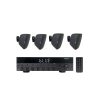 Kit amplificador estéreo Hi-Fi com reprodutor Bluetooth, USB e rádio FM (Pack3)