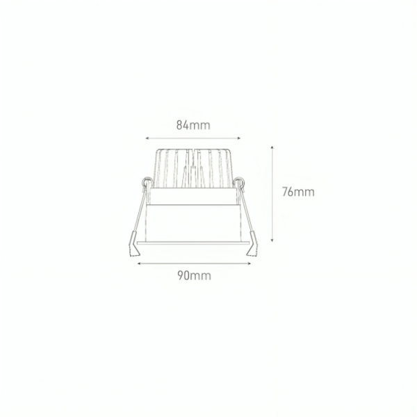 Downlight Ace 10W Branco para 2700/4000K - Image 4