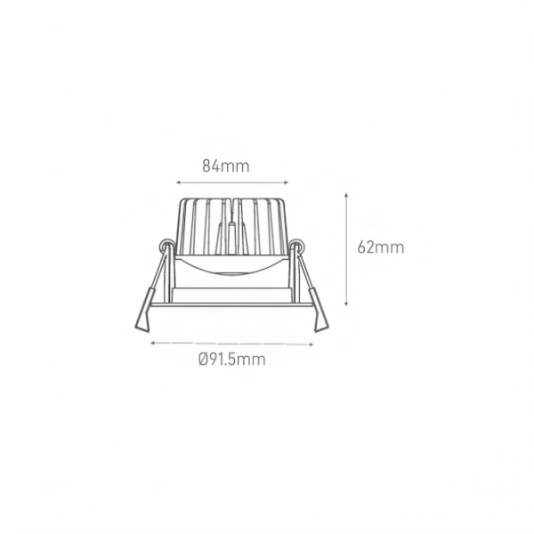 Downlight Hale 10W Branco para 2700/4000K para Interior - Image 3