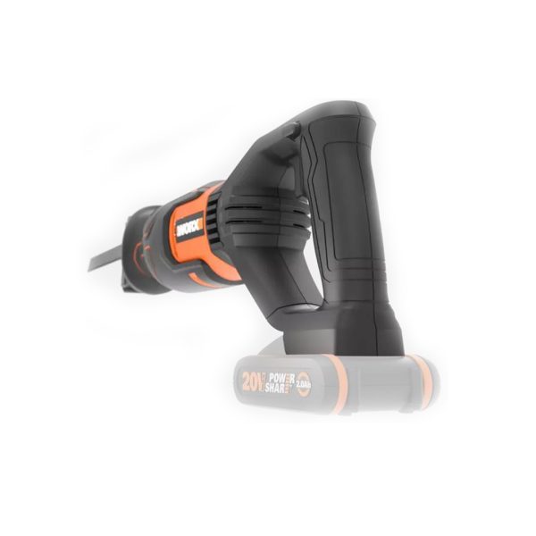 Serra sabre sem fio 20V Worx ferramneta apenas Worx - Image 4