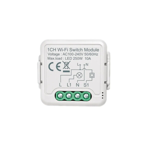 Mini Interruptor WiFi 10A Smart