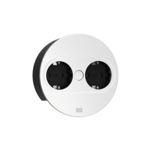 TWIST 2 REDONDO BRANCO 2x SCHUKO