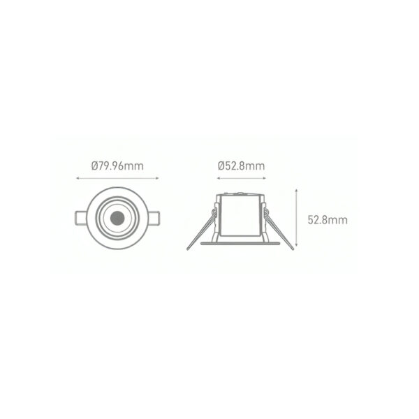 Downlight Encastrar 7W Rob CCT Aron - Image 5