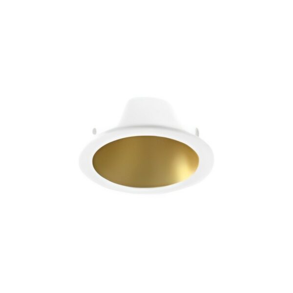 Espelho Redondo Branco-Interior Golden Downlight Luke 10W 3CCT ARON