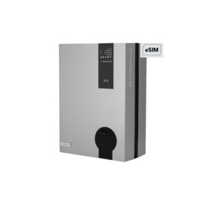 Carregador para carro elétrico Potência máxima 7kW 32A Monofásico RD-NEO-7-S-ESIM-SILVER