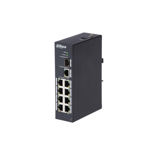 Switch PoE Branded Dahua com 8 portas PoE+1 Uplink RJ45 - PFS3110-8P-96