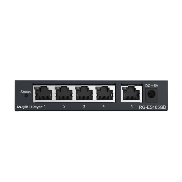 Reyee Switch Desktop com 5 RJ45 Caixa metálica - RG-ES105GD - Image 3