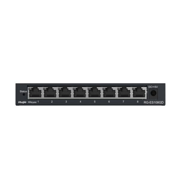 Reyee Switch Desktop com 8 RJ45 Caixa metálica - RG-ES108GD - Image 3