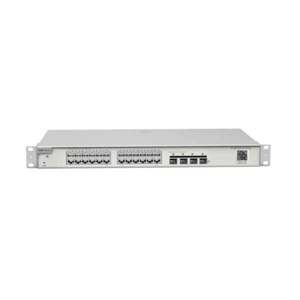 Reyee Switch Cloud Capa 3 com 24 RJ45 Gigabit+4 SFP - RG-NBS5200-24GT4XS