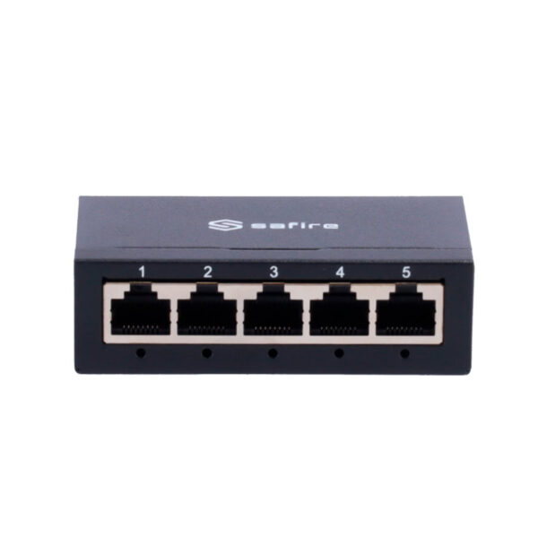 Safire Switch de mesa com 5 Gigabit RJ45 - SF-SW05-G-M