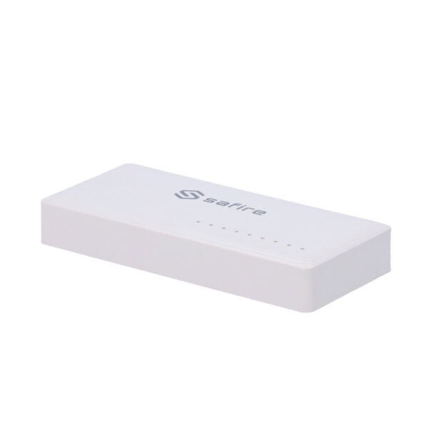 Safire Switch de Mesa com 8 Gigabit RJ45 - SF-SW08-G