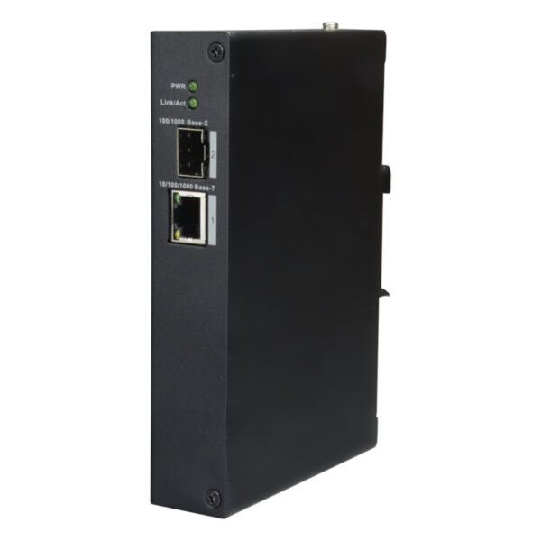 Switch de Mesa da X-Security com 1RJ45+1 SFP fibra - XS-SW02FC-DIN