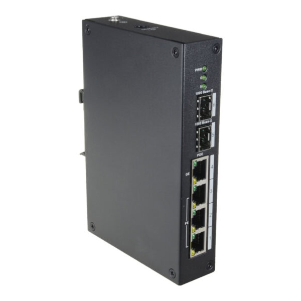 Switch PoE X-Security com 4 PoE + 2 SFP de fibra - Image 3