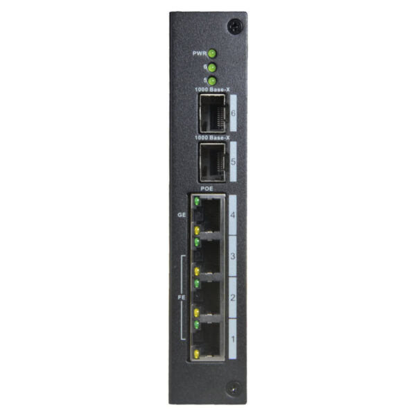 Switch PoE X-Security com 4 PoE + 2 SFP de fibra - Image 2