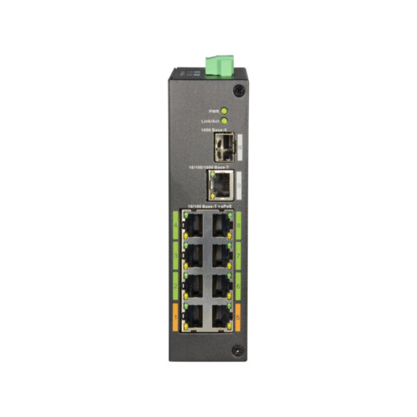 Switch ePoE X-Security com 8 PoE RJ45+1 Gigabit Combo Port - XS-SW1008EPOE-120-DIN - Image 2