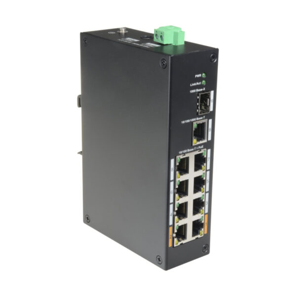 Switch PoE X-Security com 8 PoE RJ45+1 Gigabit Combo Port - Image 3