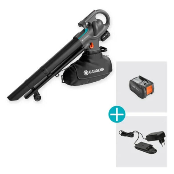 Aspirador e Soprador de Folhas PowerJet Pick Up 18V P4A Conjunto Pronto a Utilizar - Image 5