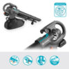 Aspirador e Soprador de folhas PowerJet Pick Up 18V P4A - Image 3