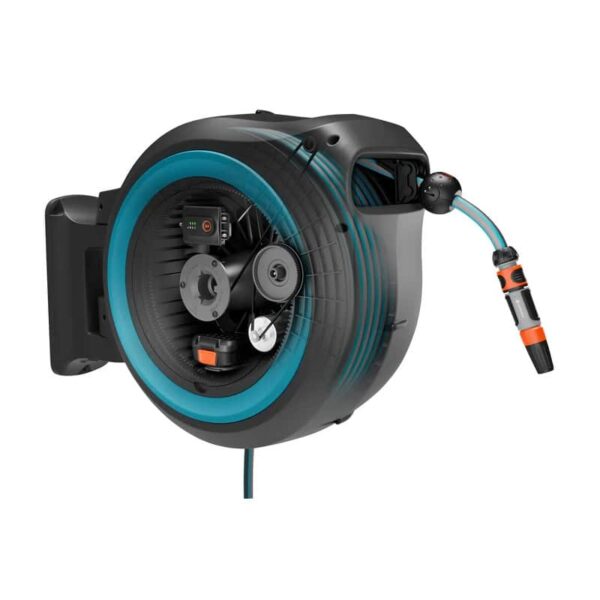 Porta-Mangueira de Parede a Bateria PowerRoll de 35 M XL Pronto a Usar - Image 2