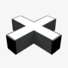X Conector Branco/Preto Lynx Evo 12W Opal - Image 2