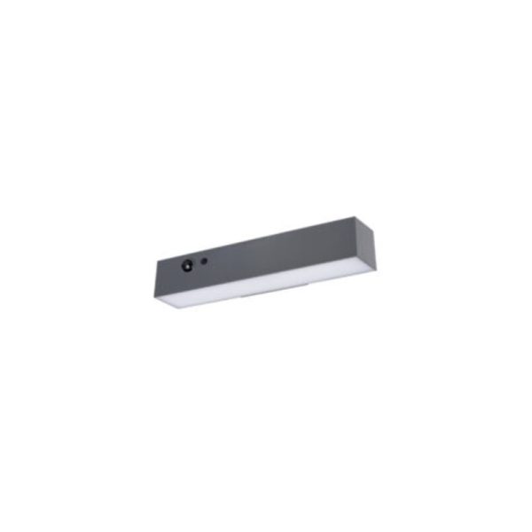 Solaro Aplique de Parede Quad. Solar Led 6W 3000K IP65 Antracite c/ sensor PIR