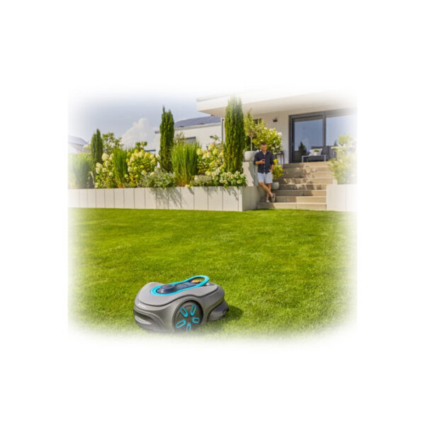 Robô corta-relvas inteligente SILENO FREE de 800 m² Gardena - Image 4