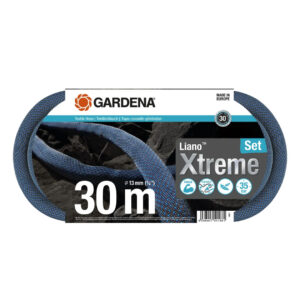 Conjunto mangueira têxtil Liano™ Xtreme 30 m Gardena