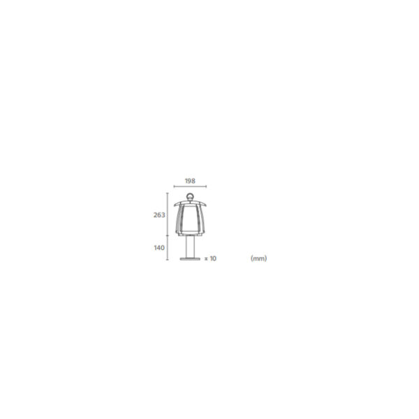 Candello-S Aplique Sal. Solar LED 3,18W 4000K IP65 Antracite - Image 3