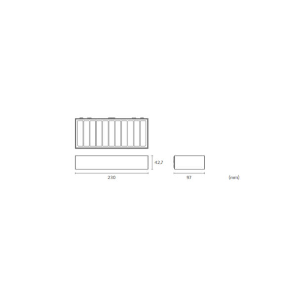 Aplique de Parede Quad.Solar Led 6W 3000K - Image 3