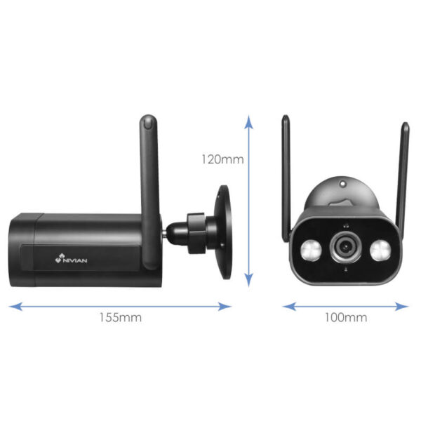 Câmara Bullet IP Nivian Smart  2K - Image 3