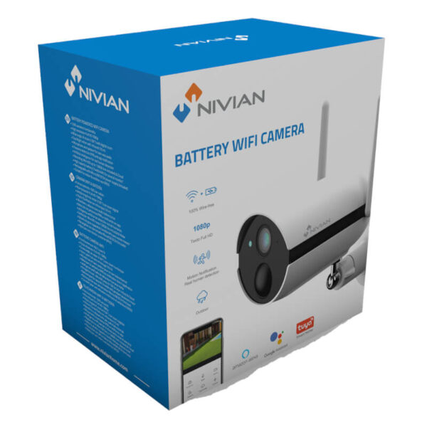 Câmara Bullet IP Nivian Smart 1080p - Image 6