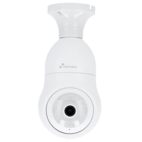 Nivian Smart Câmara 2K Wifi 2.4 GHz / Casquilho E27 - Image 2