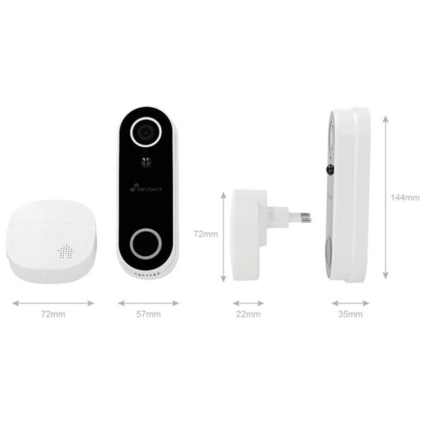 Nivian Smart Doorbell 2MP - Image 2