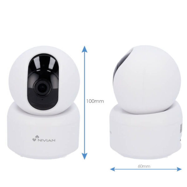 Nivian Smart Câmara 2K Wifi 2.4 GHz - Image 2