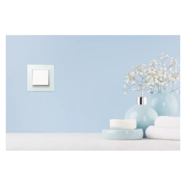 Lumina - Interruptor Simples - Branco Hager - Image 4