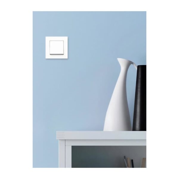 Lumina - Interruptor Simples - Branco Hager - Image 2