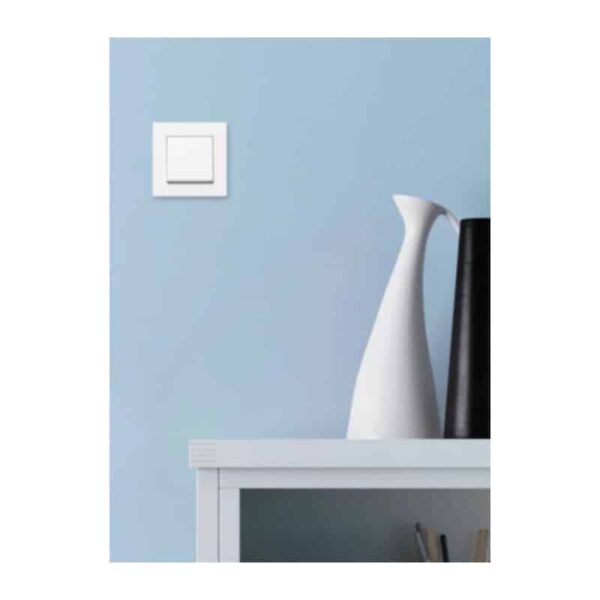 Lumina - Comutador de Escada - Branco Hager - Image 3
